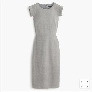 Wool Resume Dress by J Crew